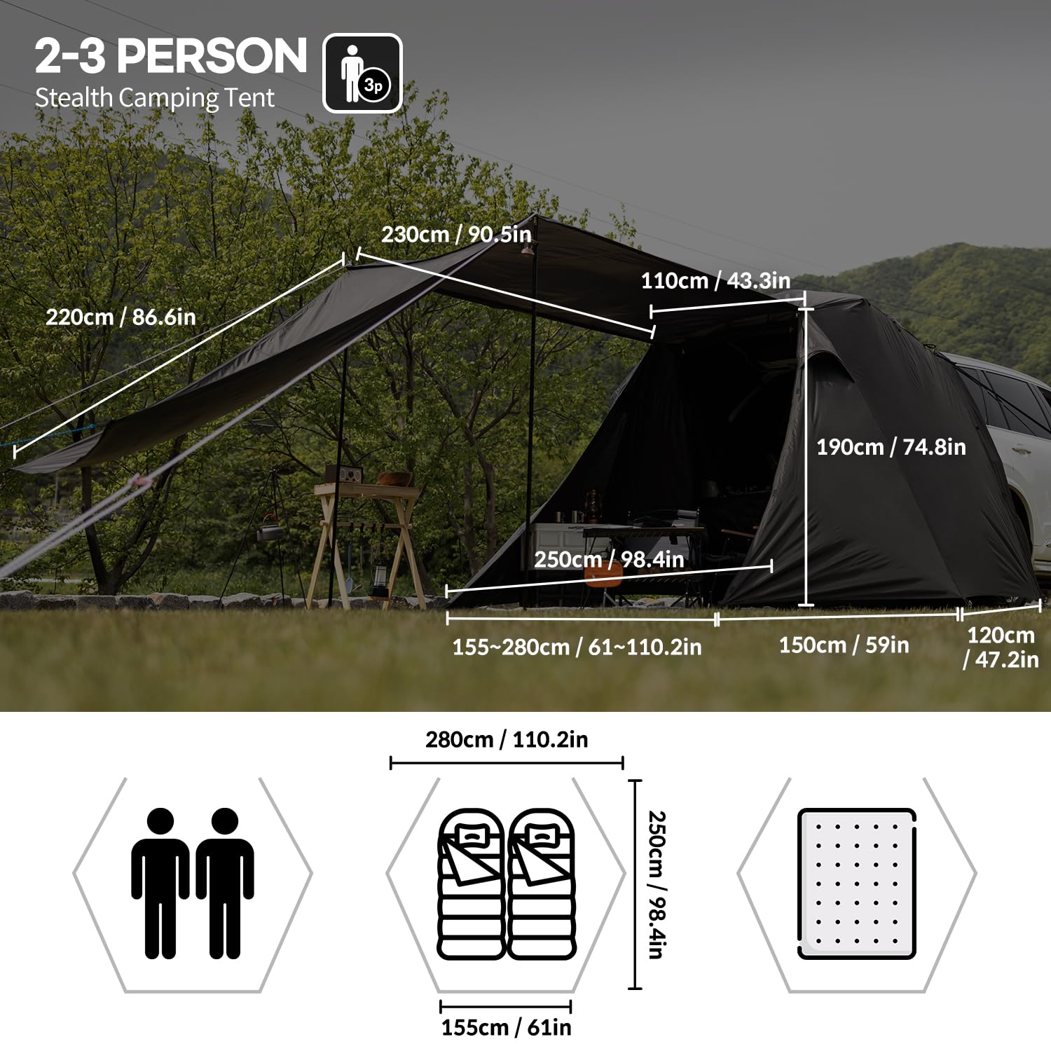 テント・タープ IDOGEN VANTAGON CANOPY CONNECT 71oERgJvPVL.jpg
