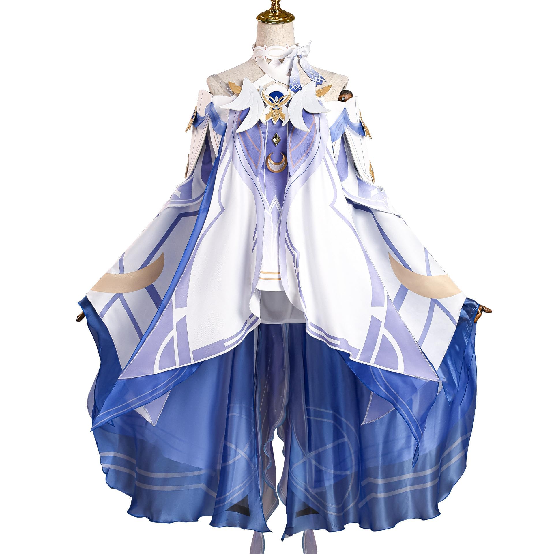 NSPSTT Columbina Cosplay Costume Women Lolita Dress Halloween Uniform 3XL