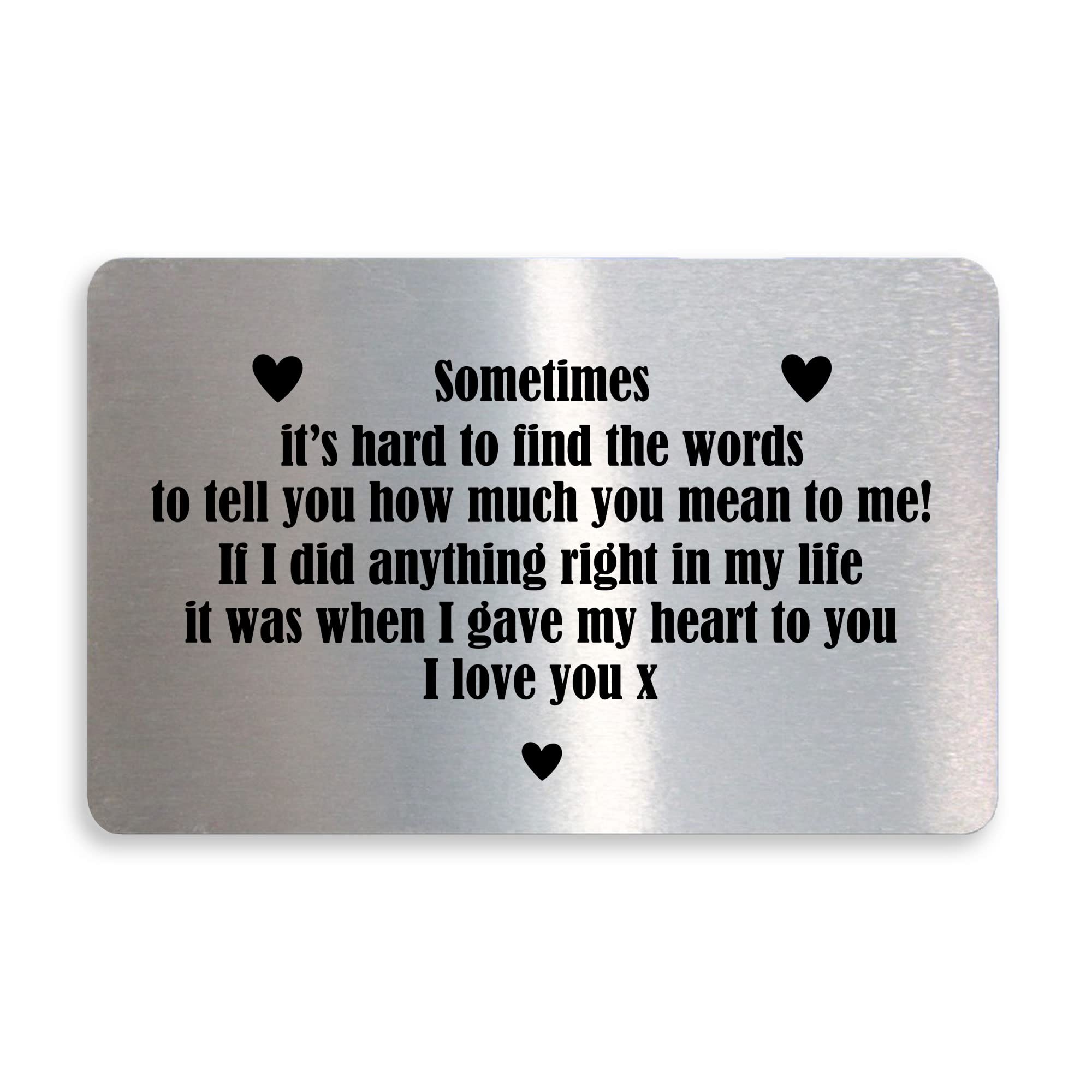 RED OCEAN Special Thank You Gift For Husband Wife Girlfriend Boyfriend Anniversary Relationship Gift