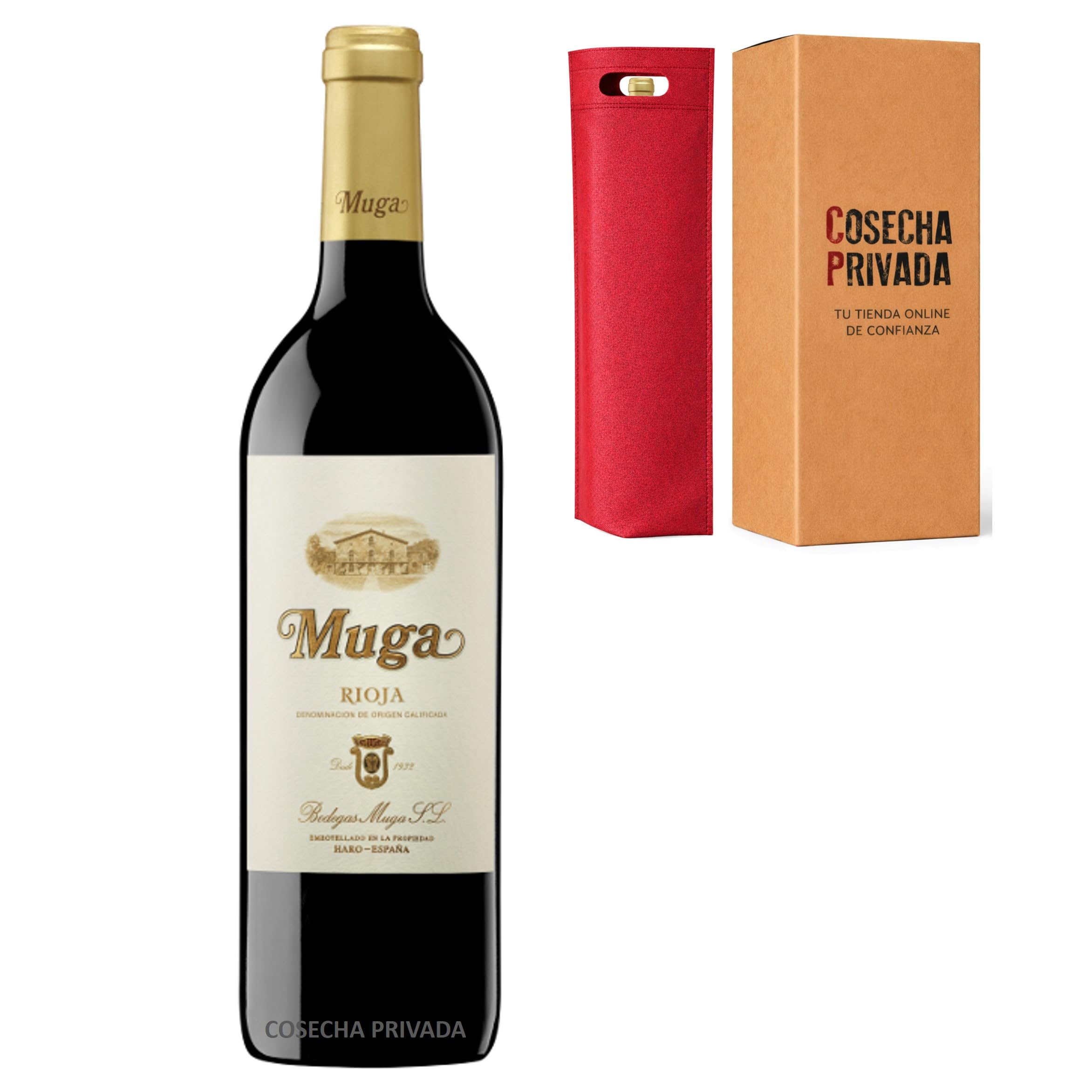 Muga Crianza - Envío 24 H - 6 Botellas - Vino Tinto Rioja - DO Rioja - Seleccionado y enviado por Cosecha Privada