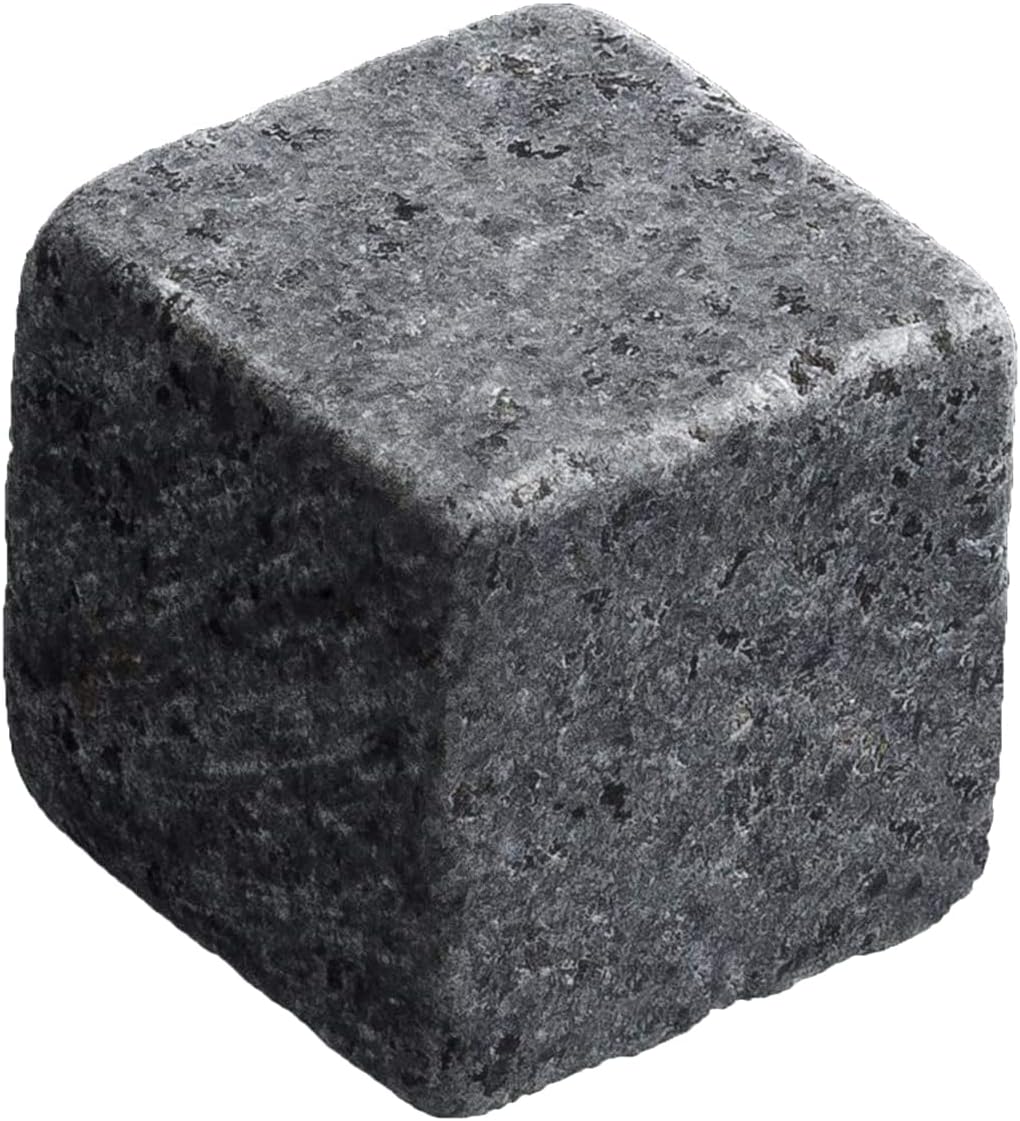 TRIXES 9 Whiskey Stones Ice Cubes High-Quality Cooling Stones Dry Ice
