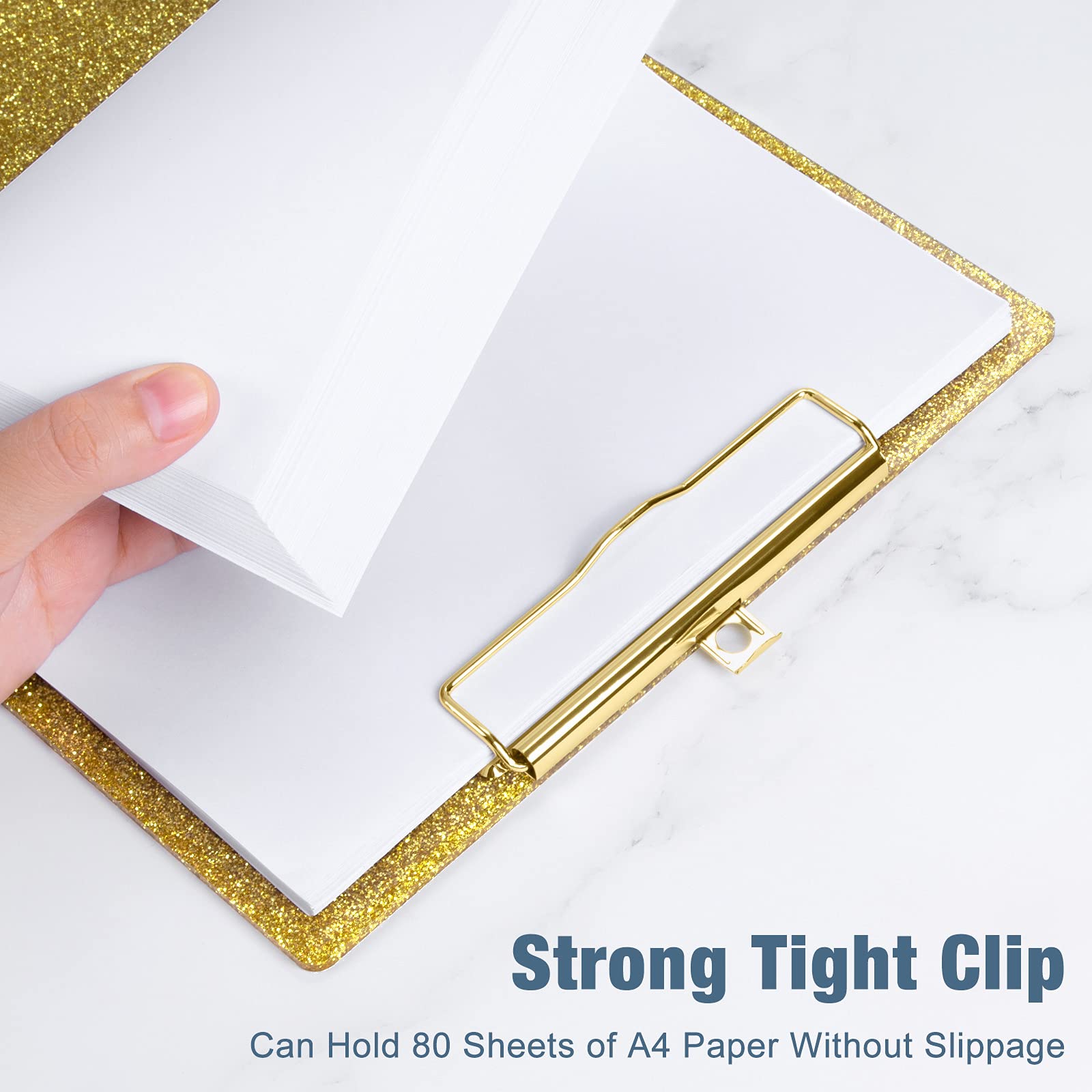 Porte-Bloc à Paillettes – Porte-Bloc Scintillant Tendance