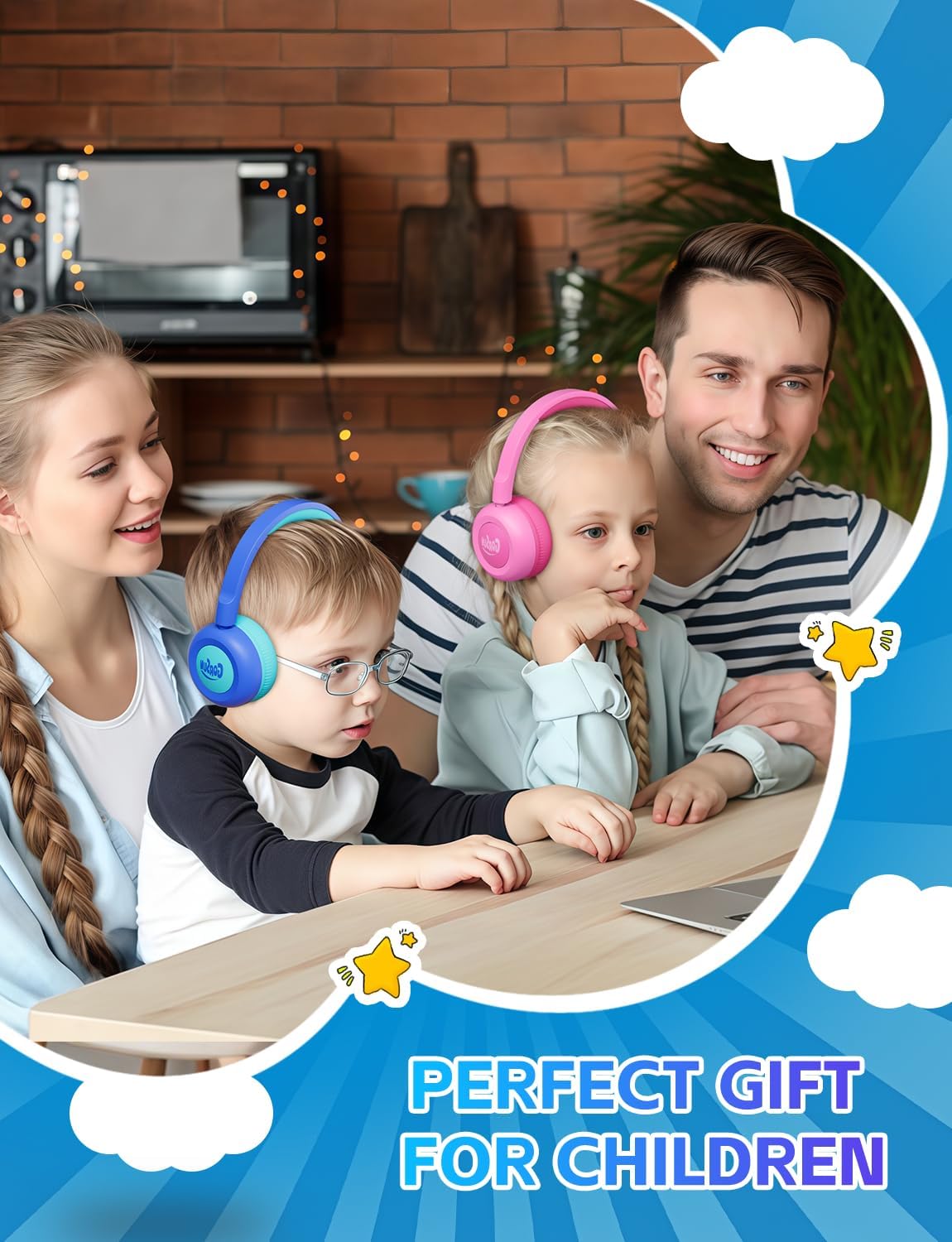 Kids Bluetooth Headphones