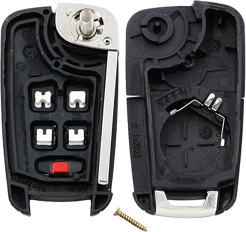 Miniatura 2 de Fundas para llavero de coche para Chevrolet Cruze Spark Volt Equinox Camaro Malibu, carcasa plegable para llave remota