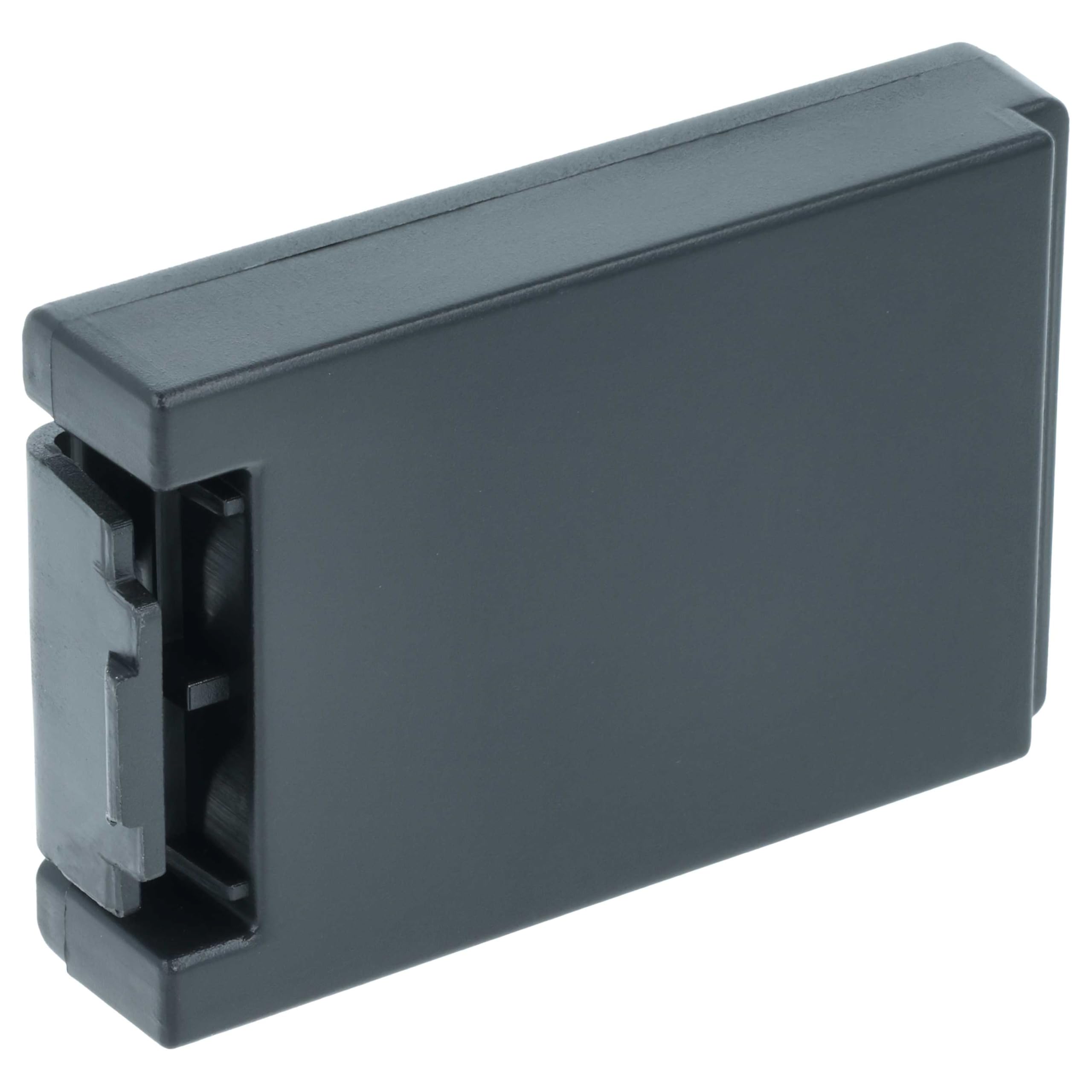 vhbw batteria sostituisce Teleradio M245060, 22.381.2, D00004-02 per Radiocomando Industriale, Telecomando (2400mAh, 3,7V, Li-Ion) - Nero