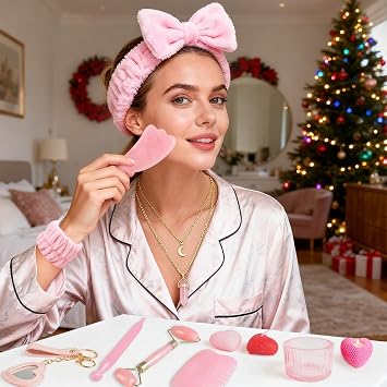 iZoeL Self Care Advent Calendar for Women & Teens 14+   Christmas Countdown Gift Set with Facial Tools, Scented Candle, Jewellery & Cozy Socks   Beauty & Relaxation Gifts for Mom, Wife