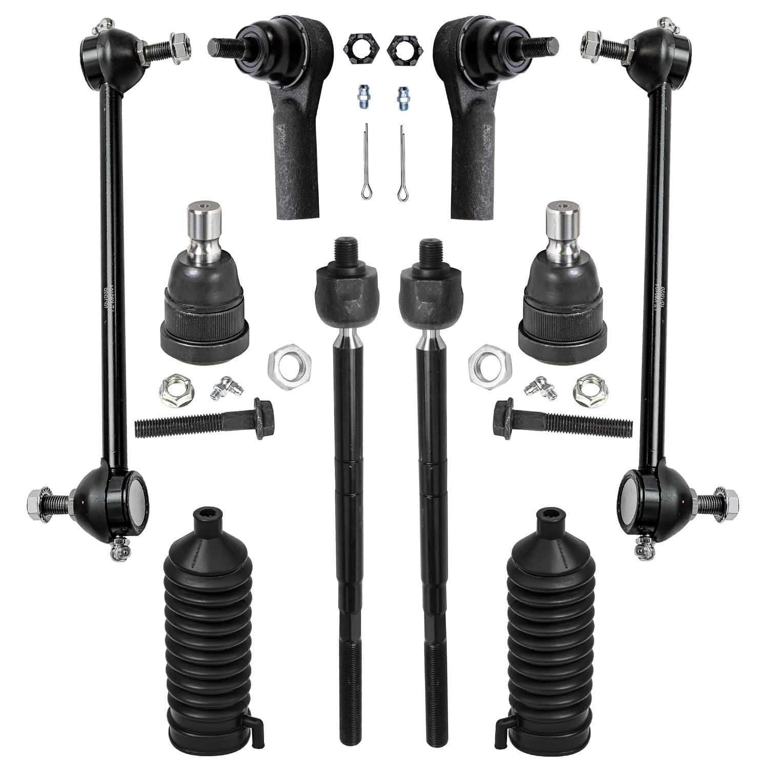 Amazon.com: Detroit Axle - 10pc Front Suspension Kit for 2001-2004