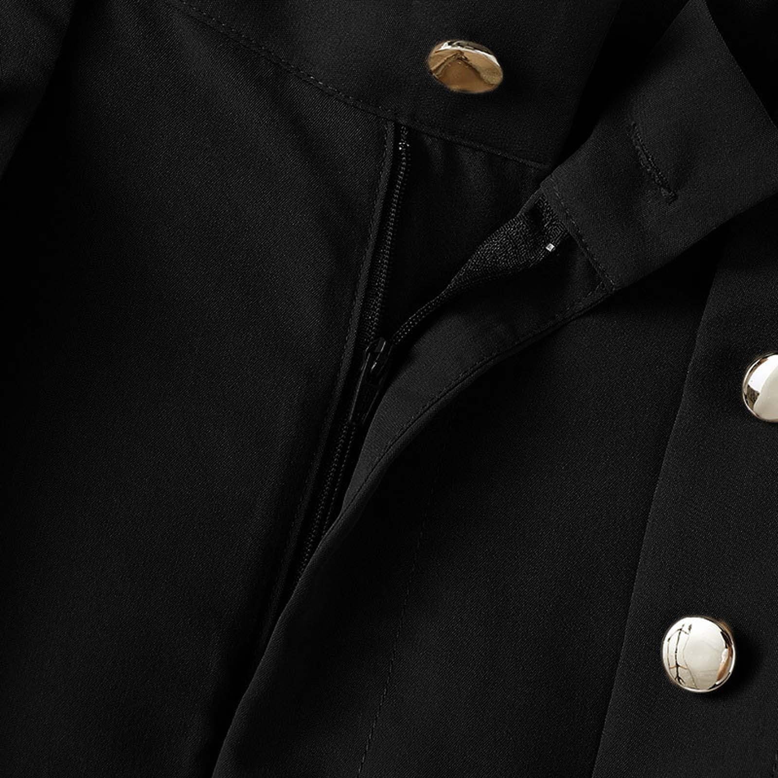 Pantalon pour homme avec panneau de jupe spectaculaire - Combinaison de jupe avant-gardiste - Modèle extravagant avec boutonnière