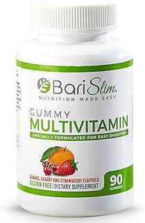 BariSlim Bariatric Chewable Multivitamin Gummies - Specially Formulated Gummy Vitamin for Patients After Weight Loss Surge...