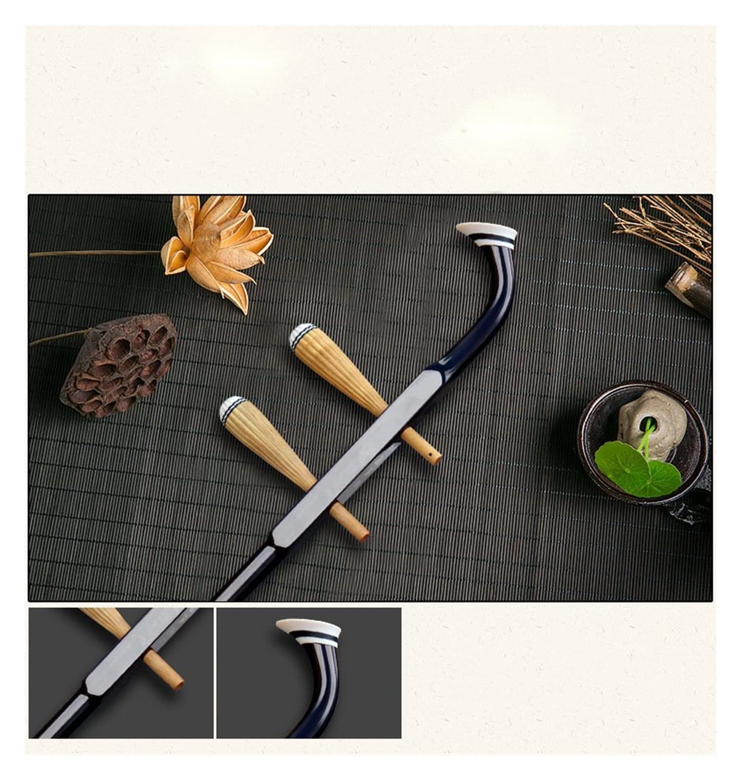 ZUZU Chinesische Traditionelle Erhu-Violine- Geige Urhefren- Musikinstrument Mit Kolophonium/Bogen Für Anfänger Anfänger Erhu (Color : Erhu with Hard Case)