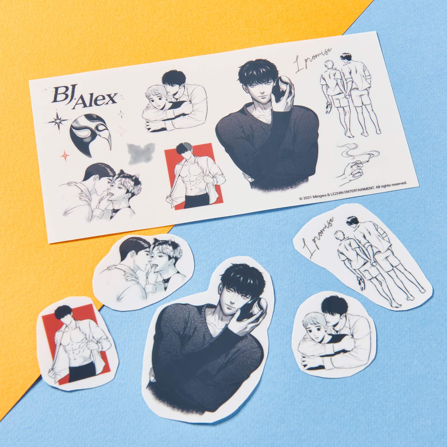 Amazon.com : [LEZHIN] [BJ Alex] Temporary Tattoo Stickers