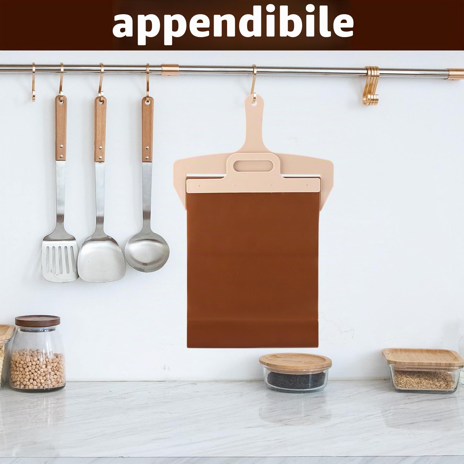 2 pala per pizza 58 x 30 cm, con manico e panno da forno, pala per pizza scorrevole, per pizza con rivestimento antiaderente