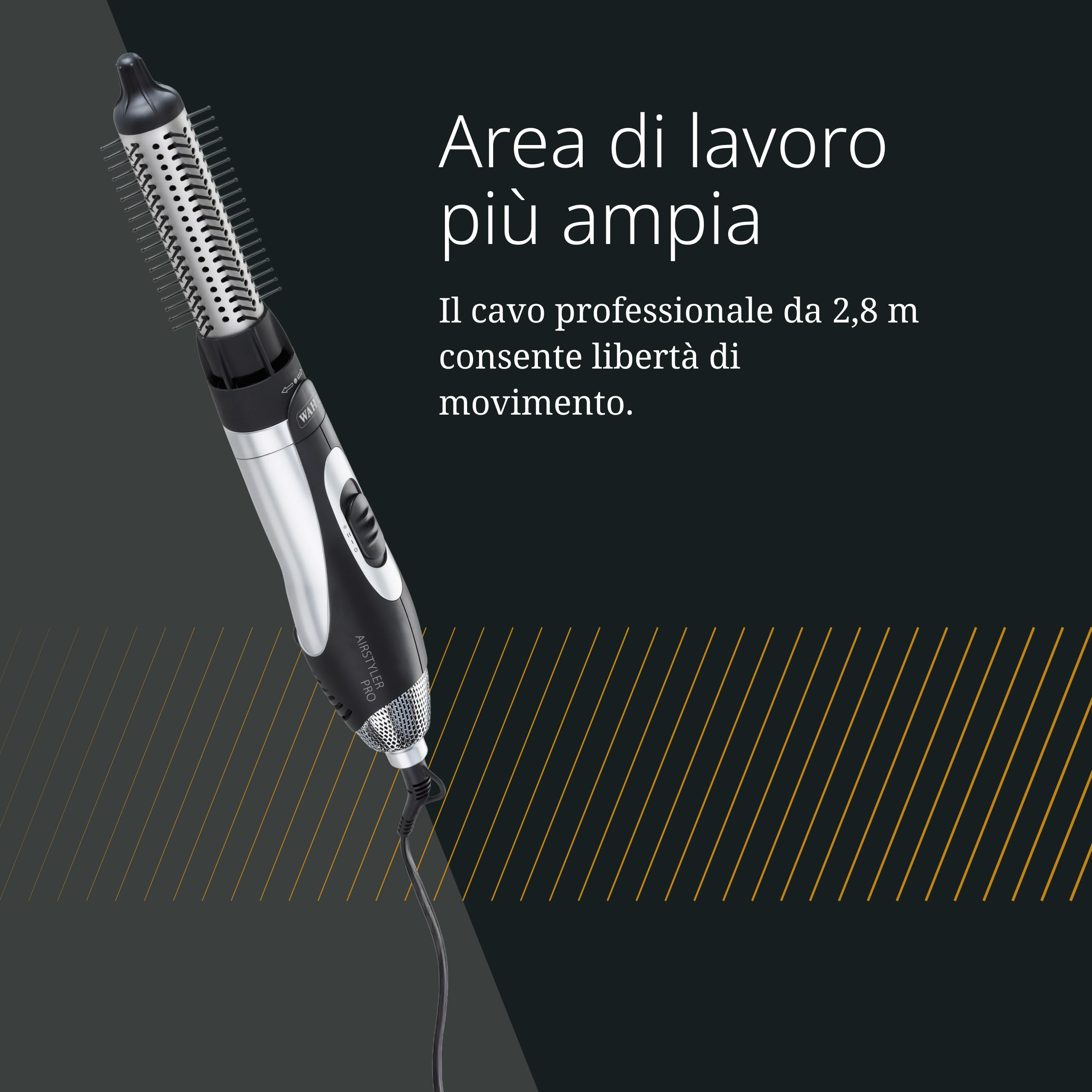 Wahl Airstyler Pro - Spazzola termica - Set di piastre ad aria calda di alta qualità