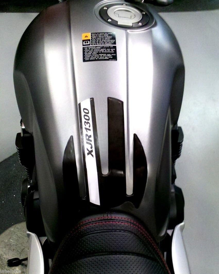 labelbike - 3D Sticker Motorcycle Fuel Tank Pad Protection and Decoration in Resin Compatible with Yamaha XJR 1300 2015