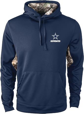 Dunbrooke NFL Mens Ranger Pullover Hoodie | Embroidered Team Logo