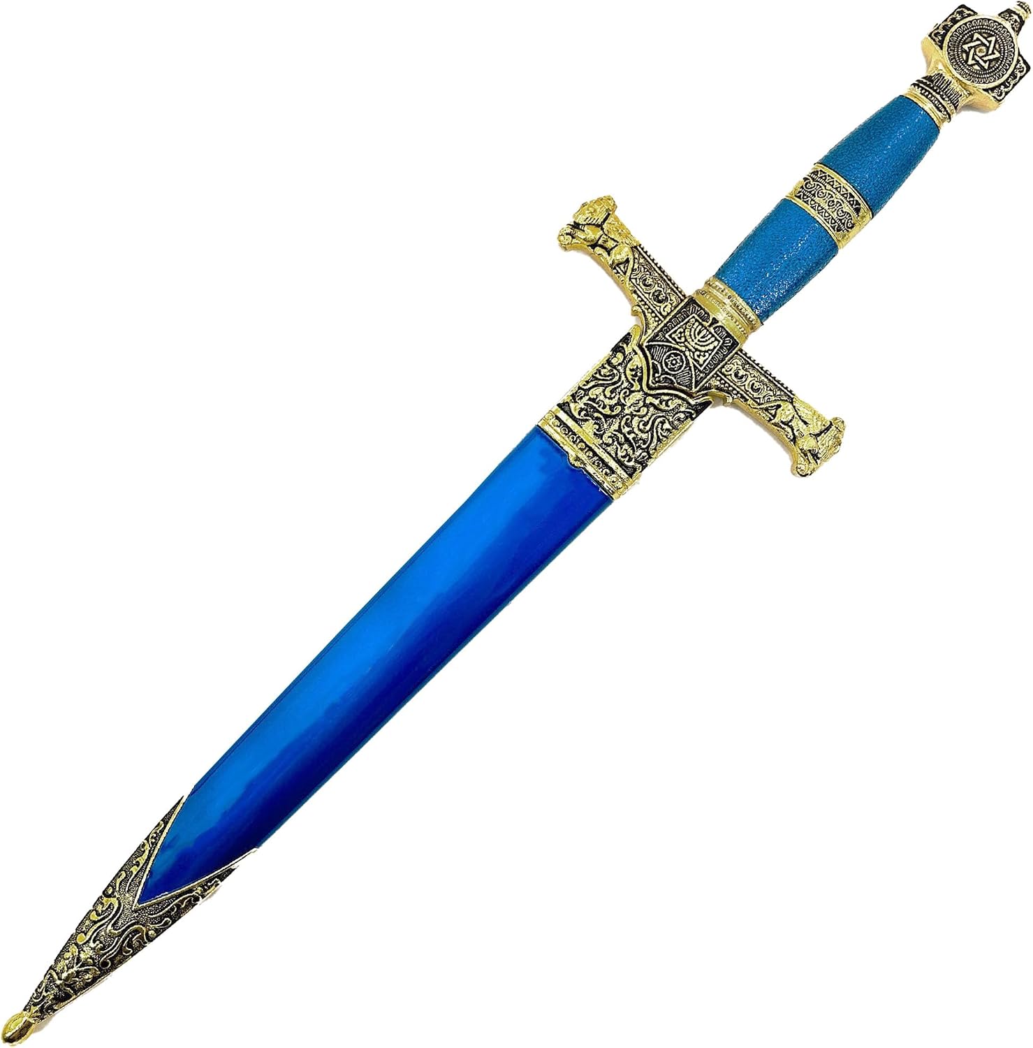 MedievalDepot King Solomon Medieval Crusader Daggers - Perfect for Reenactment