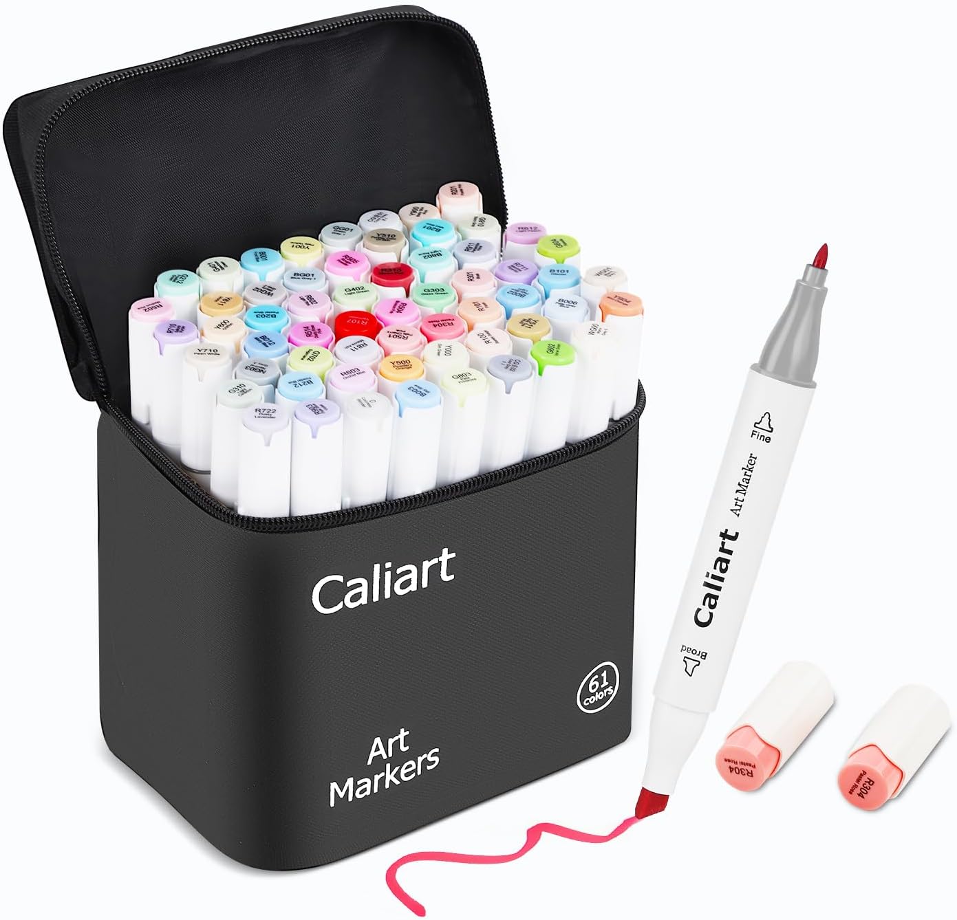 61 Colors Pastel Alcohol Markers