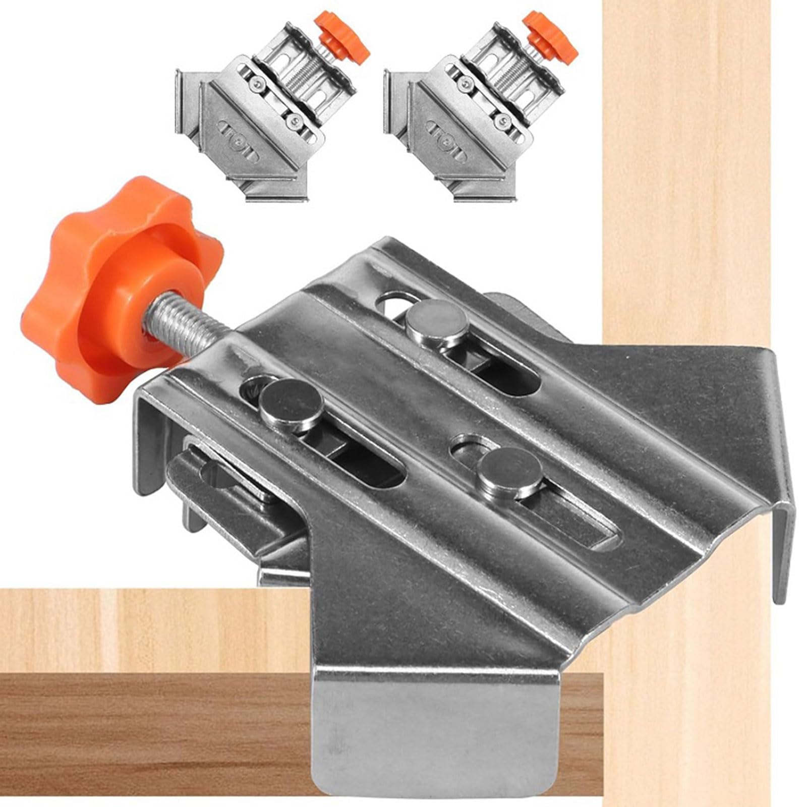 Hand Holzbearbeitungswerkzeug, Holzbearbeitungs Eckklemme, zuverlässige Verbindungselemente, perfekt für Bastler und Handwerker, rechtwinklige Klemmen