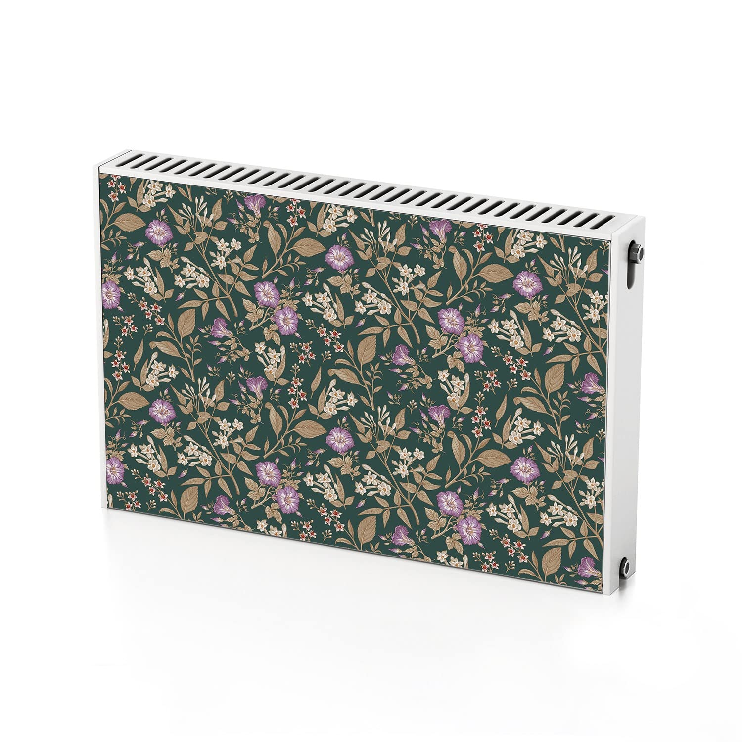 Tapis magnétique pour radiateur 90x60 cm floral | Solution cache-radiateur esthétique