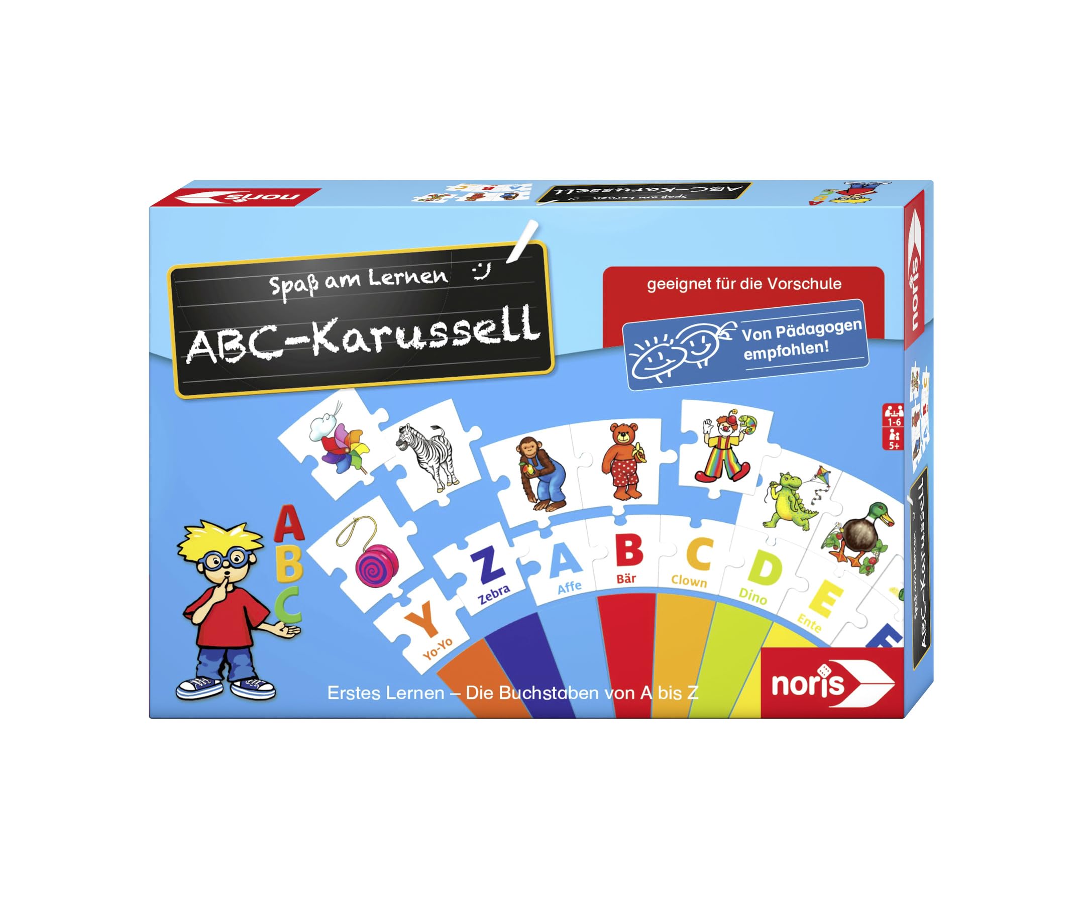 Noris "ABC-Karussell Eductional game (Multi-Color)