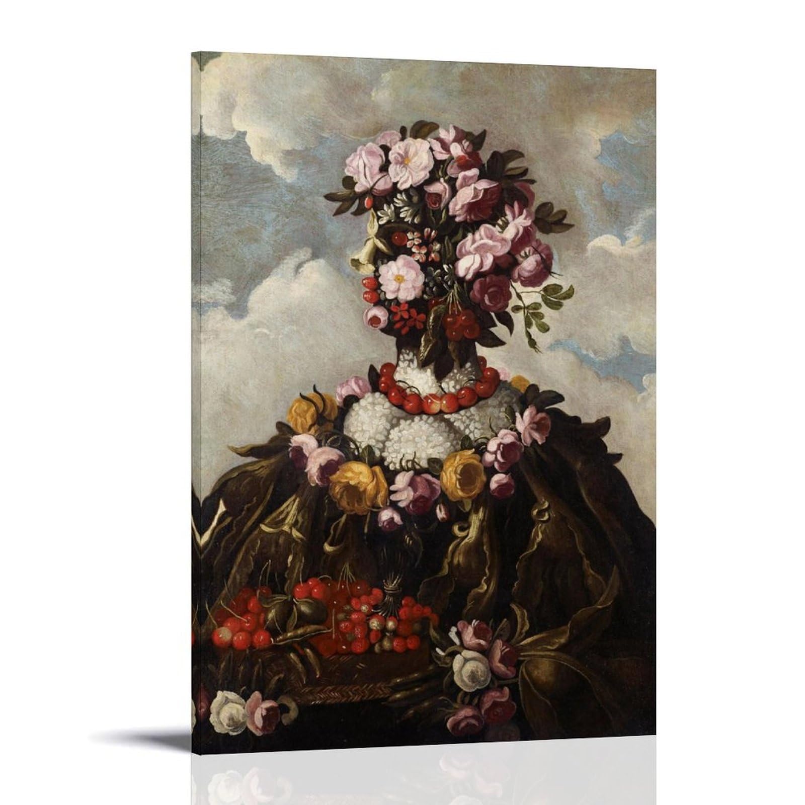 Affiche Arcimboldo Printemps, déco murale vintage appartement - 8