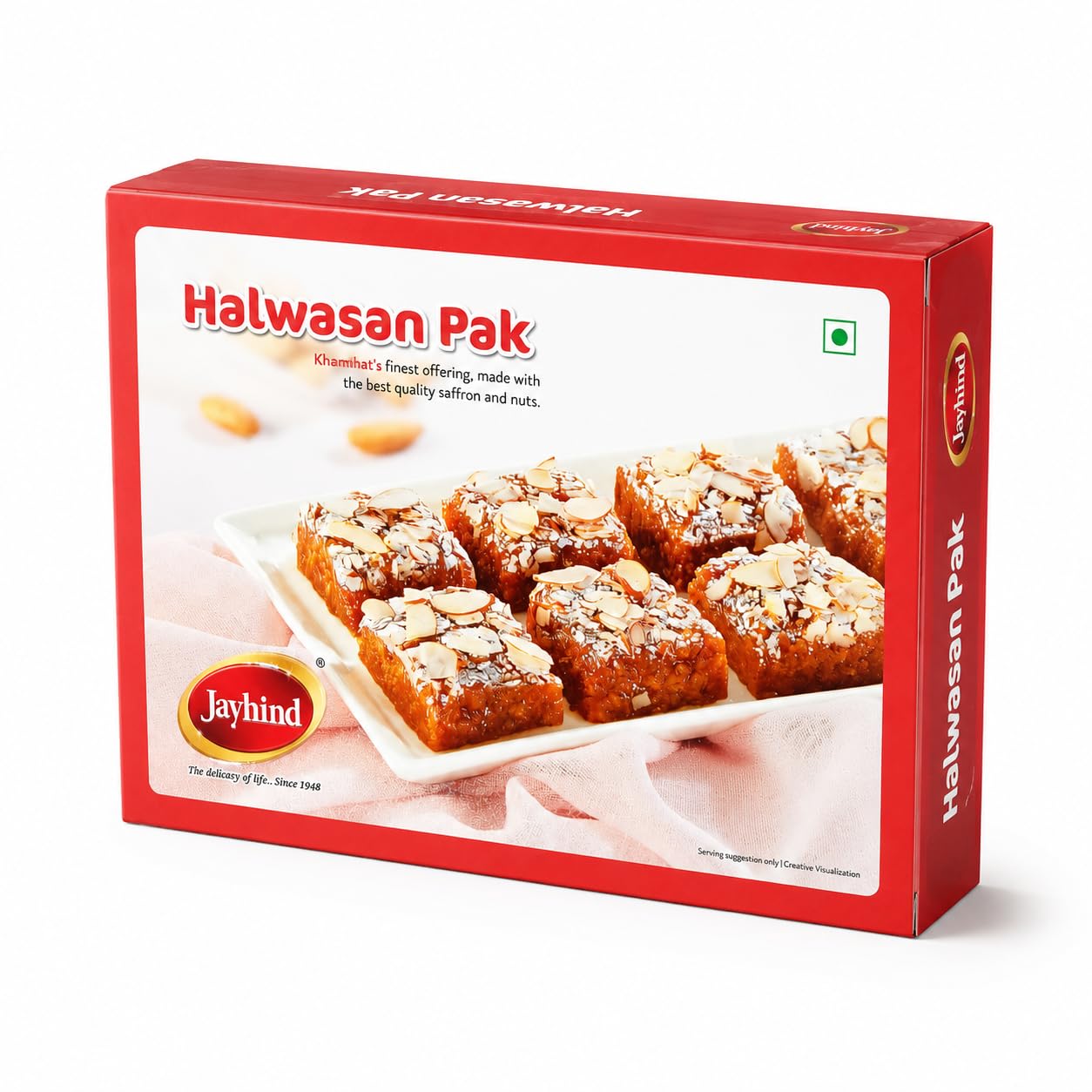 JAY HIND Halwasan PAK – Rich & Traditional Gujarati Sweet | Delicious Khambhat Style Mithai | Ready to Eat Dessert | 250g (Pack of 1)-image-26