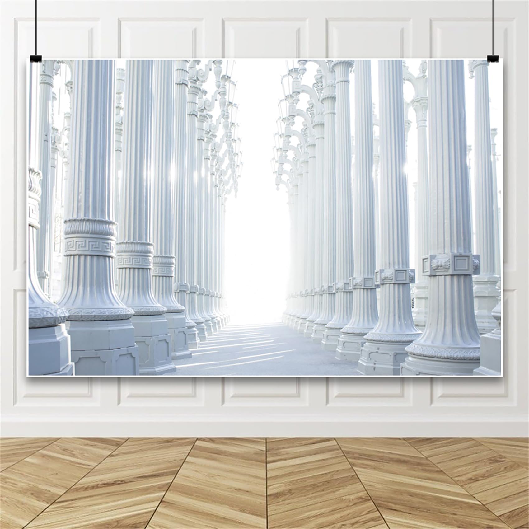 3,7 x 2,4 m greckie tło filarowe, winylowe, białe, eleganckie pałace, marmurowy filar, tło fotograficzne na ślub, urodziny, dla dzieci, kostium, przyjęcie, rekwizyty do studia