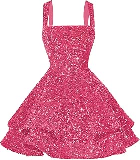 Teens Sequin Short Homecoming Dresses 16 Photo Shoot Tiered Cocktail Party Dress VS116 - Buy now