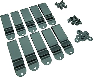 Quick Clip Pro Holster Clips, Black Oxide Steel for 1.75