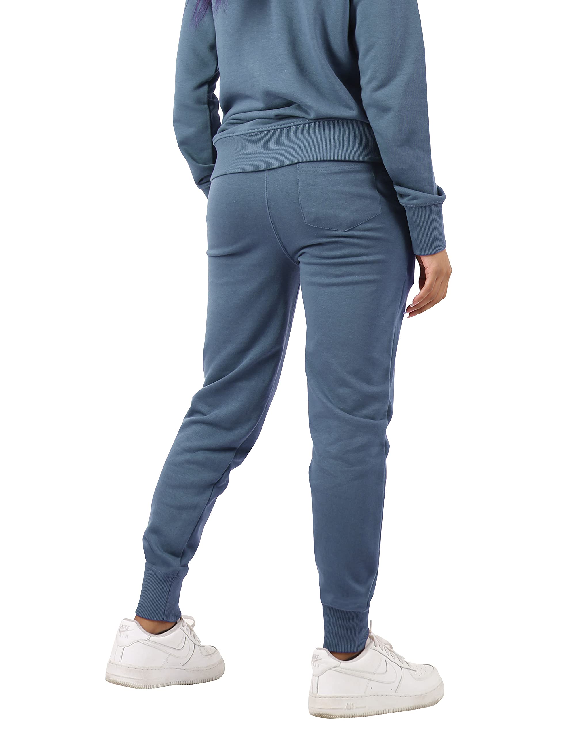 Hat and Beyond Womens French Terry Pants with Drawstring Active Jogger Sweatpants Loungewear (2X-Large, 3hc02_Riviera)