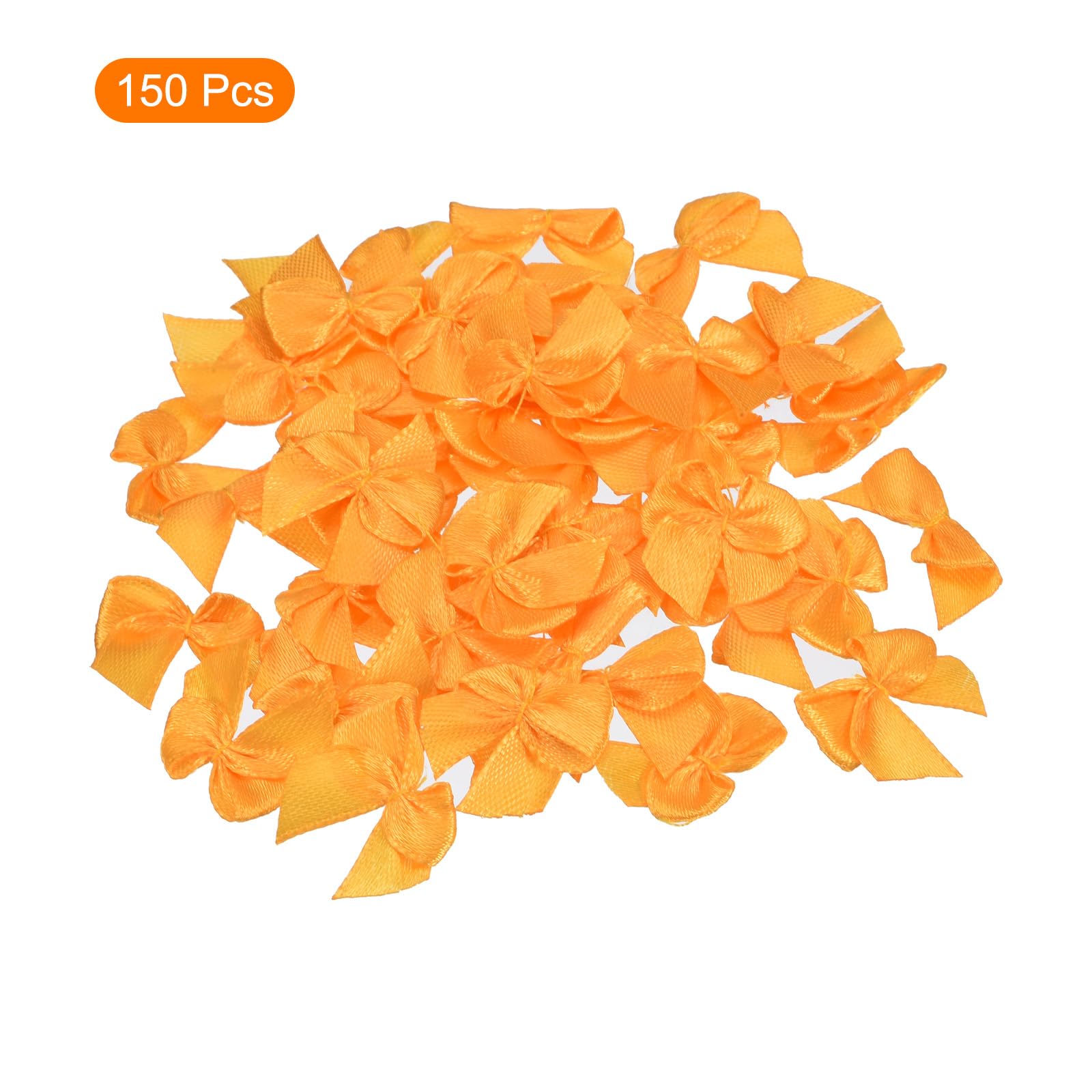 150 Mini Fiocchi In Nastro Raso - 25mm, Colore Rosso Vino, Per Decorazioni Fai Da Te E Matrimoni - Foto 9