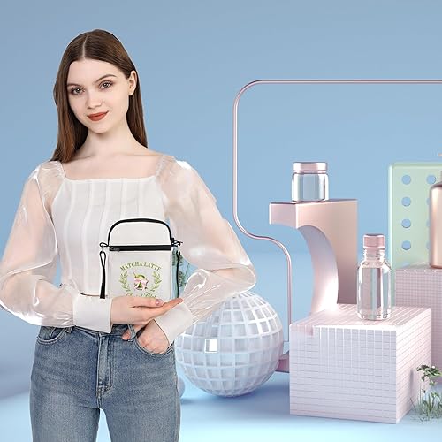 Miniatura 3 de MEIKIUP Regalo para amantes del café con leche Matcha – Bolsas de comestibles reutilizables y regalo de Matcha Barista Matcha Cb