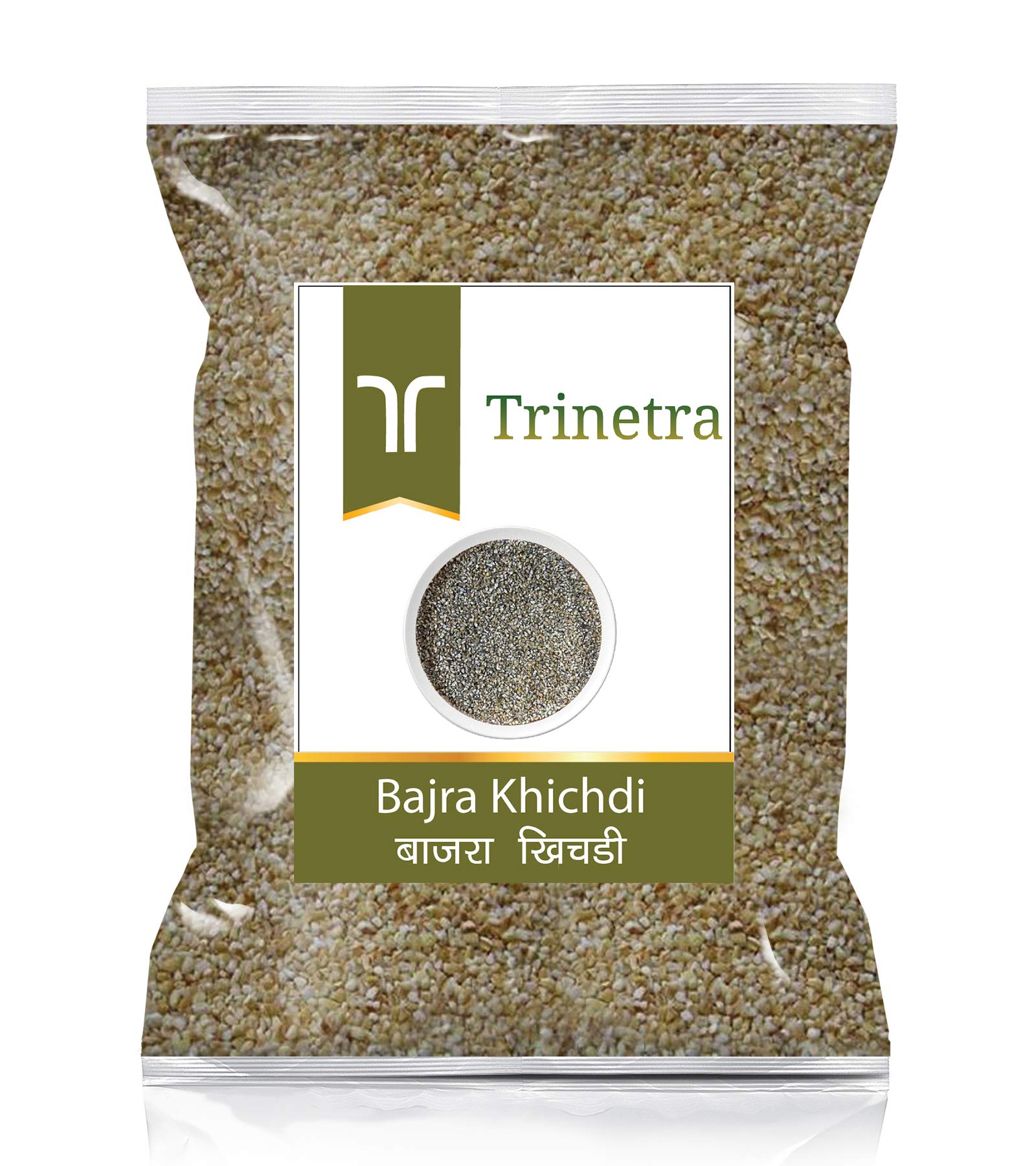Trinetra Bajra Khichdi (Pearl Millet Khichdi)| 250Gm Packing| With Omega-3 Fats| Whole Grain| For Weight Loss & Digestive Health| Rich in Nutrients & fibre