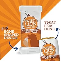 Vista 4 de Twist + Lick Aller-Suplemento inmune y piel y pelaje 2.3 oz