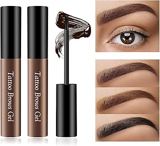 LOKFAR 2 unidades de gel para cejas de tatuaj...