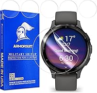 Vista 6 de ArmorSuit Paquete de 2 protectores de pantalla MilitaryShield compatibles con Garmin eTrex 10, 20, 20x, 22x, 30, 30x, 32x GPS Max Coverage HD Clear