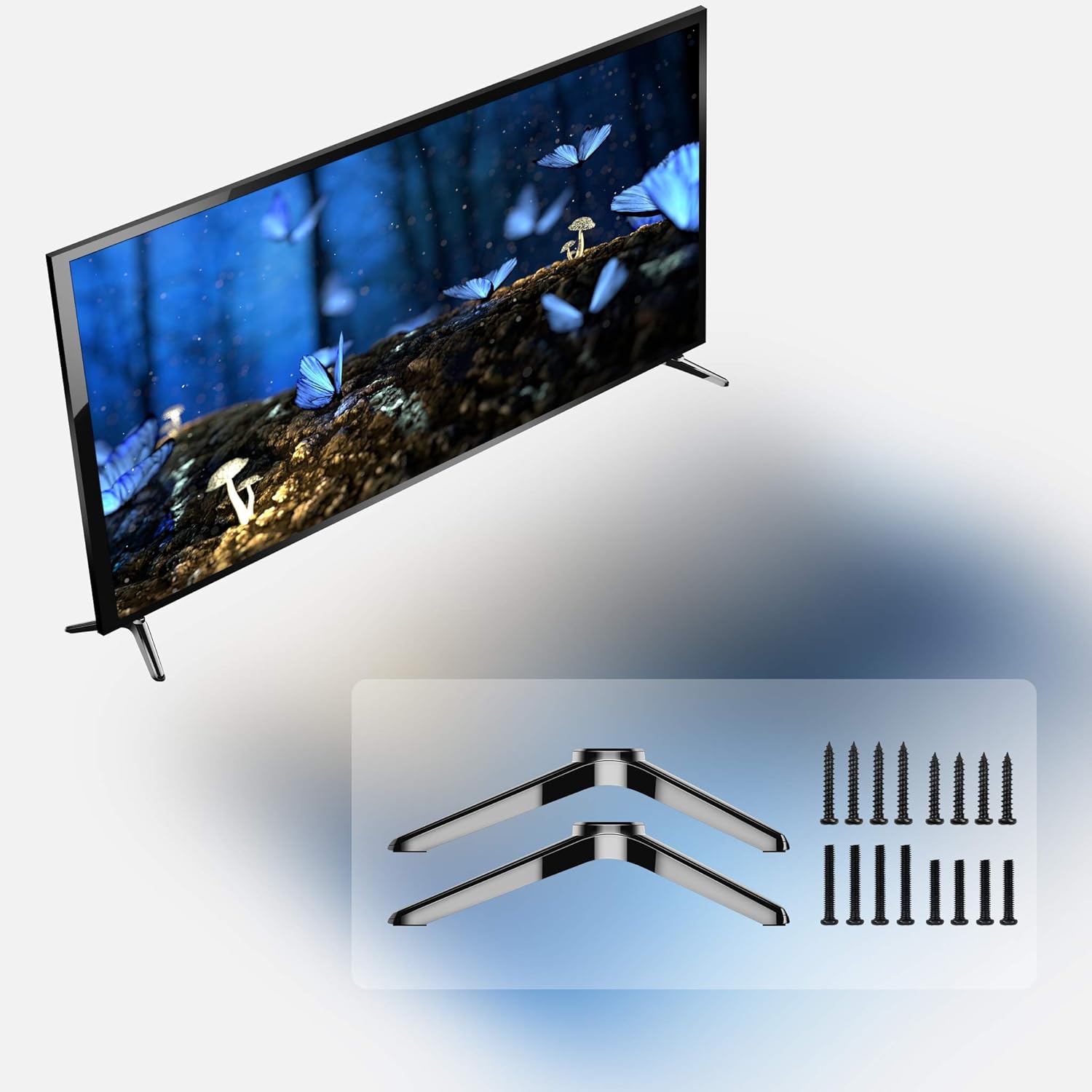 Discount 90% Base Stand for TCL Smart Tv - 32in 40in 43in 48in 49in 50in 55in 65in 75in 85in 32S321 32S325 32S327 32S305 32S301 32S303 32S4610R 32S3850 32S3850A 32S3850B 32S3850P 32FS4610R 32S800 with Screws