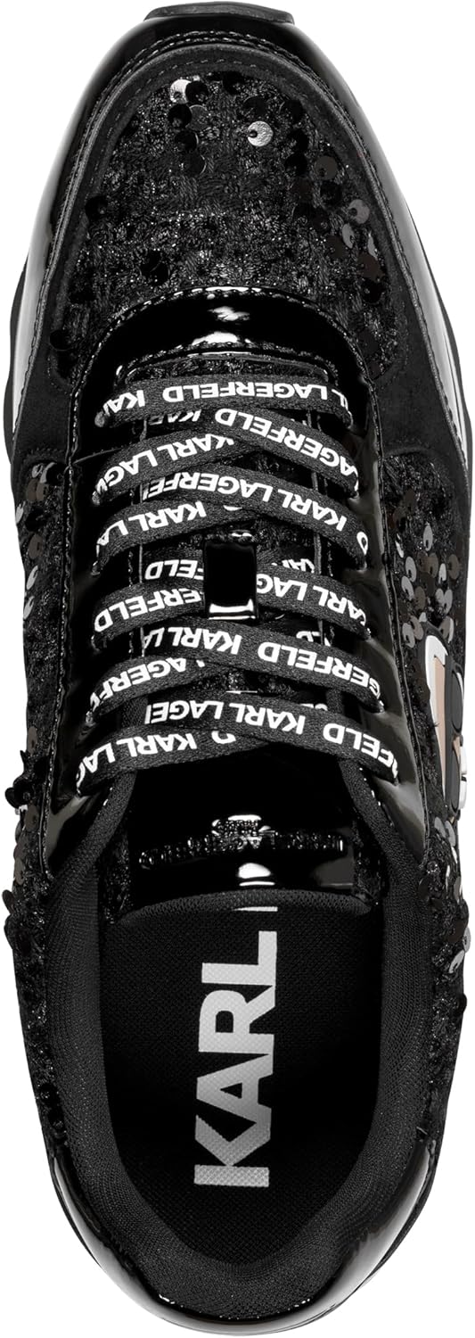 Karl Lagerfeld Womens Meade Everyday Lace Up Sneaker - Image 2