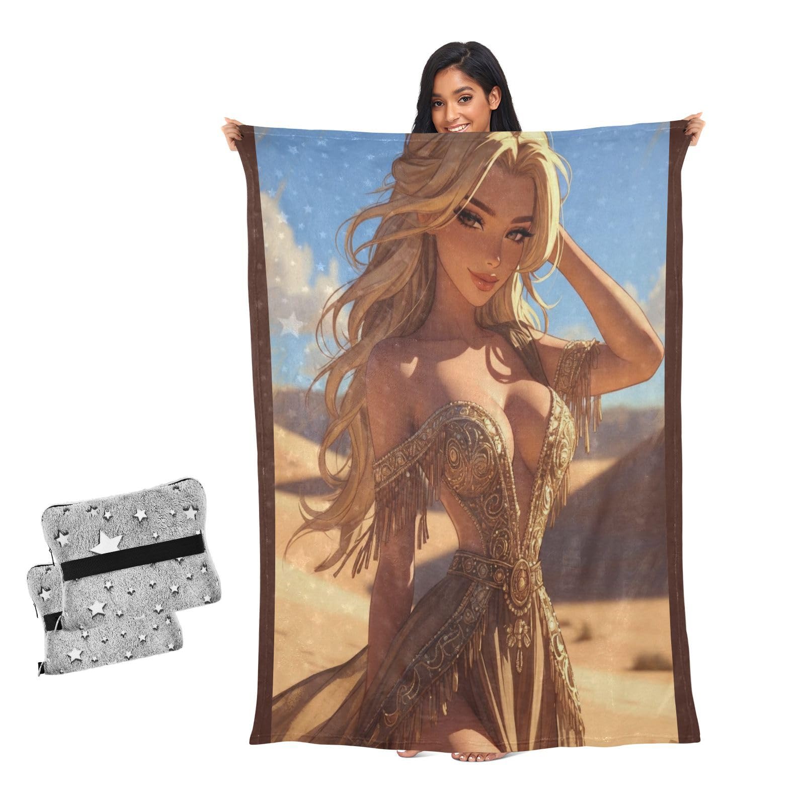 Jeté de lit pour femme et couverture sexy gitane comme parfaits cadeaux de lit