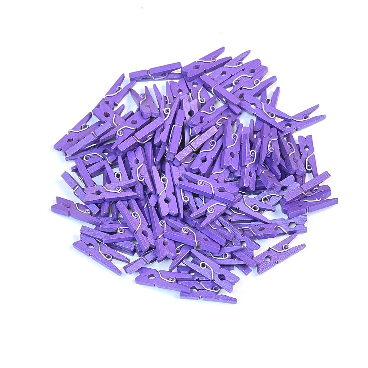 ARK 100 Mini wooden pegs (Purple)