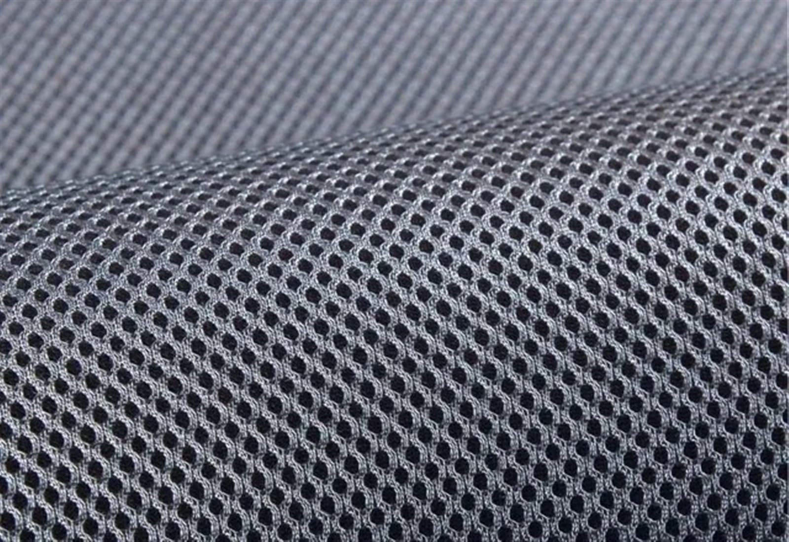 Tela de Malla elástica 3D Transpirable de 160 x 200 cm/160 x 45 cm for sillas, Altavoces y Altavoces. Red insonorizada y a Prueba de Polvo.(13 Dark Grey,160x90CM)