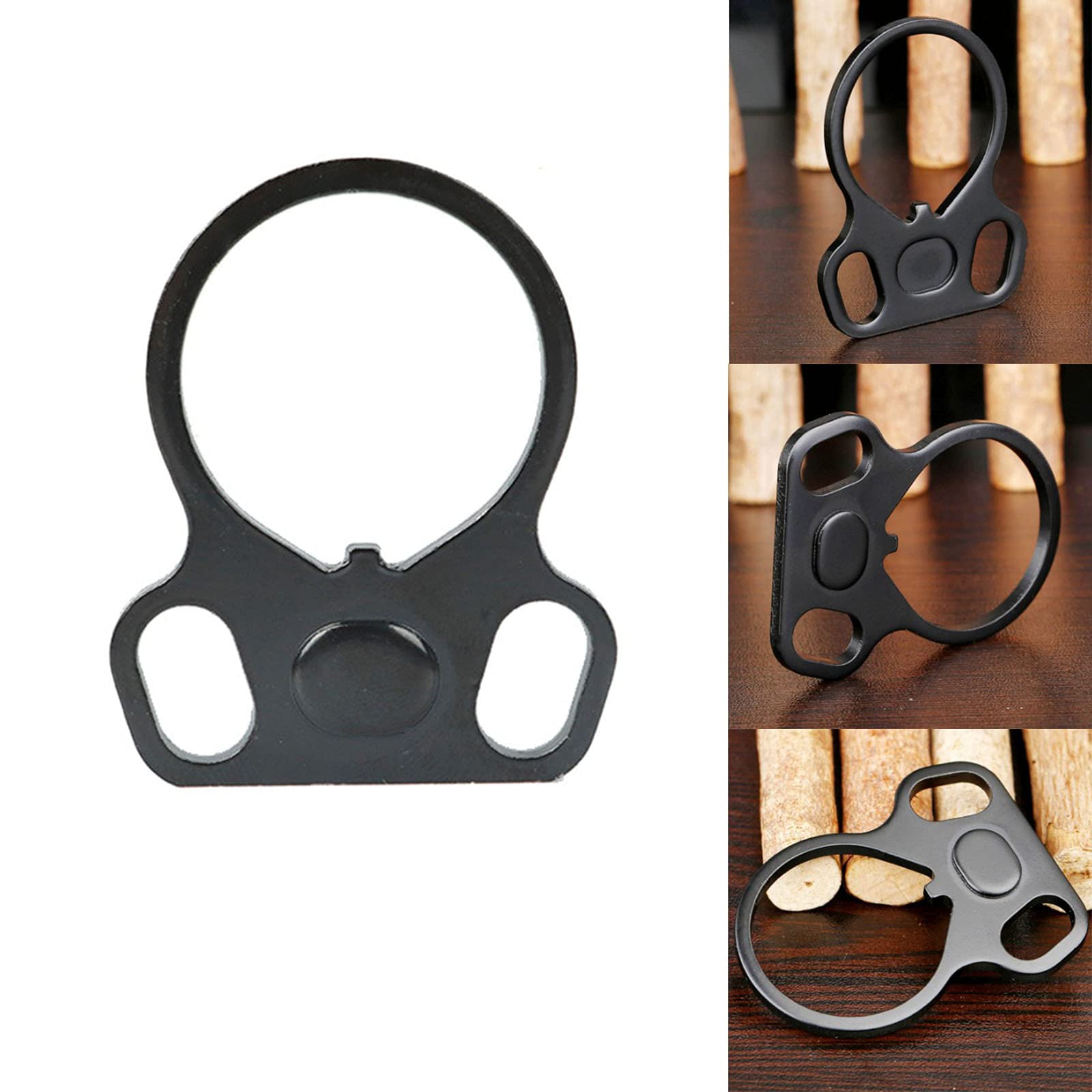 Sangle Tactique À 2 Points De Fusil De Chasse Avec Crochet En Métal QD Et Anneau D Pour Une Utilisation En Plein Air Noir Du 12,45 € | DHgate