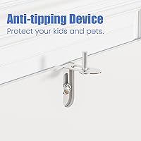 Vista 6 de Kids Bookshelf with 9 Cube, Toy Storage Organizer with 2 Fabric Drawers, 3-Tier Freestanding Wooden Open Shelf Bookshelf, Modern Kids Display