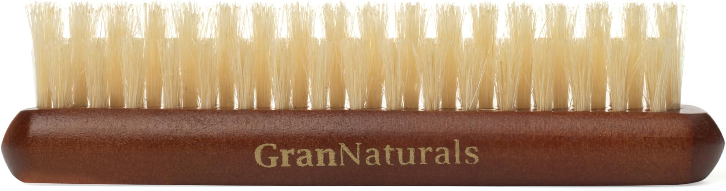 - Hand Size Soft Bristle Teasing Brush for Slick Back Hair, Backcombing, Edge Control, Smoothing Baby Hairs to Create Volume and Sleek Hairstyle - White Bristles