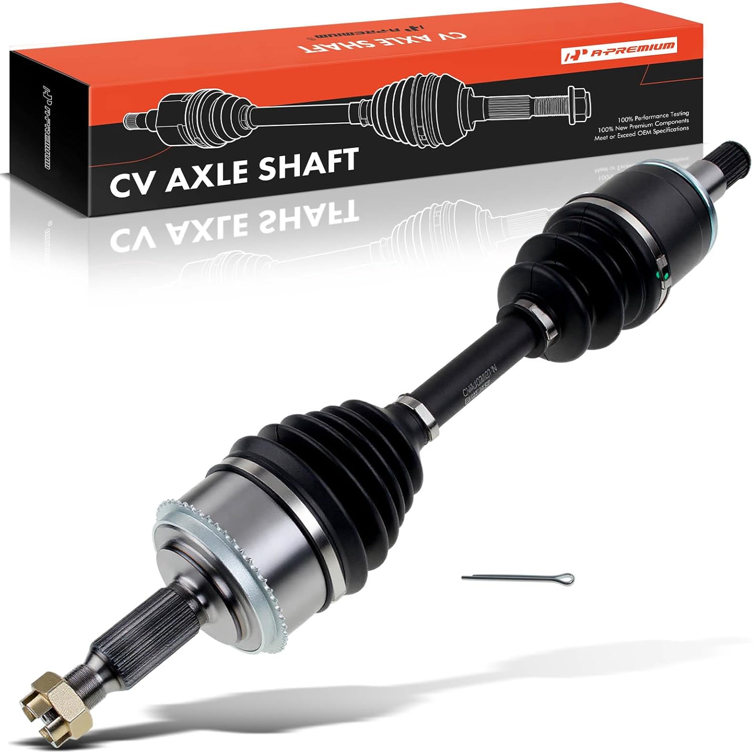A-Premium CV Axle Shaft Assembly - Compatible with Mitsubishi Montero 2003-2006 V6 3.8L, 2001-2002 V6 3.5L, Naturally Aspirated - Front Left Driver Side