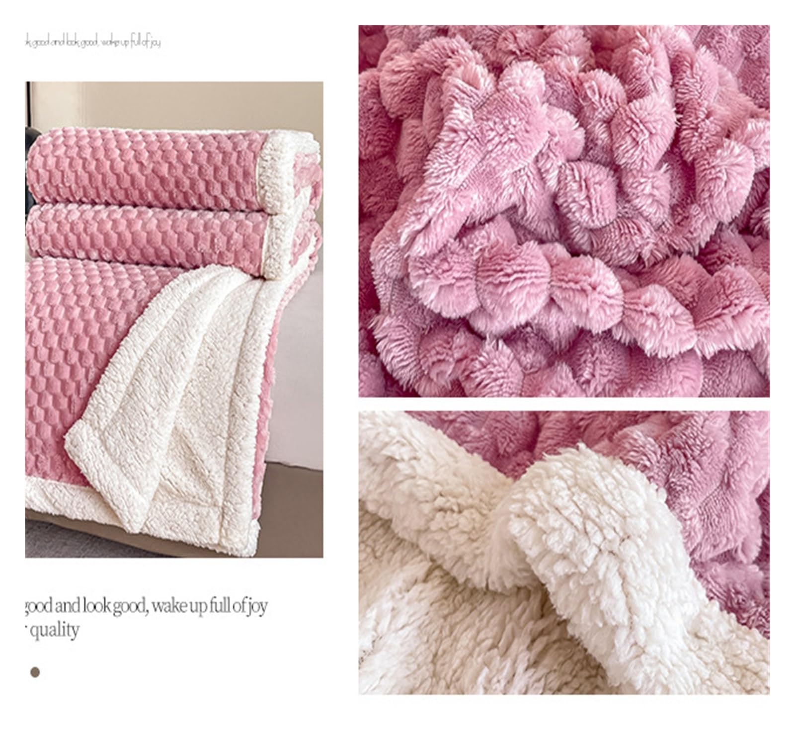 Koce Koc na łóżko Koc Hrow Miękki I Ciepły Lekki Koc Flanelowy Do Całorocznego Użytku Na Kanapie Koc Kocyk (Color : A, Size : 150 * 200cm)