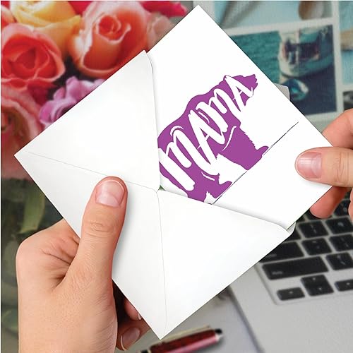 Miniatura 4 de NobleWorks Tarjeta de felicitación de felicitación (madre) con sobre de 5 x 7 pulgadas (1 tarjeta) Mama Bear C3462CGG