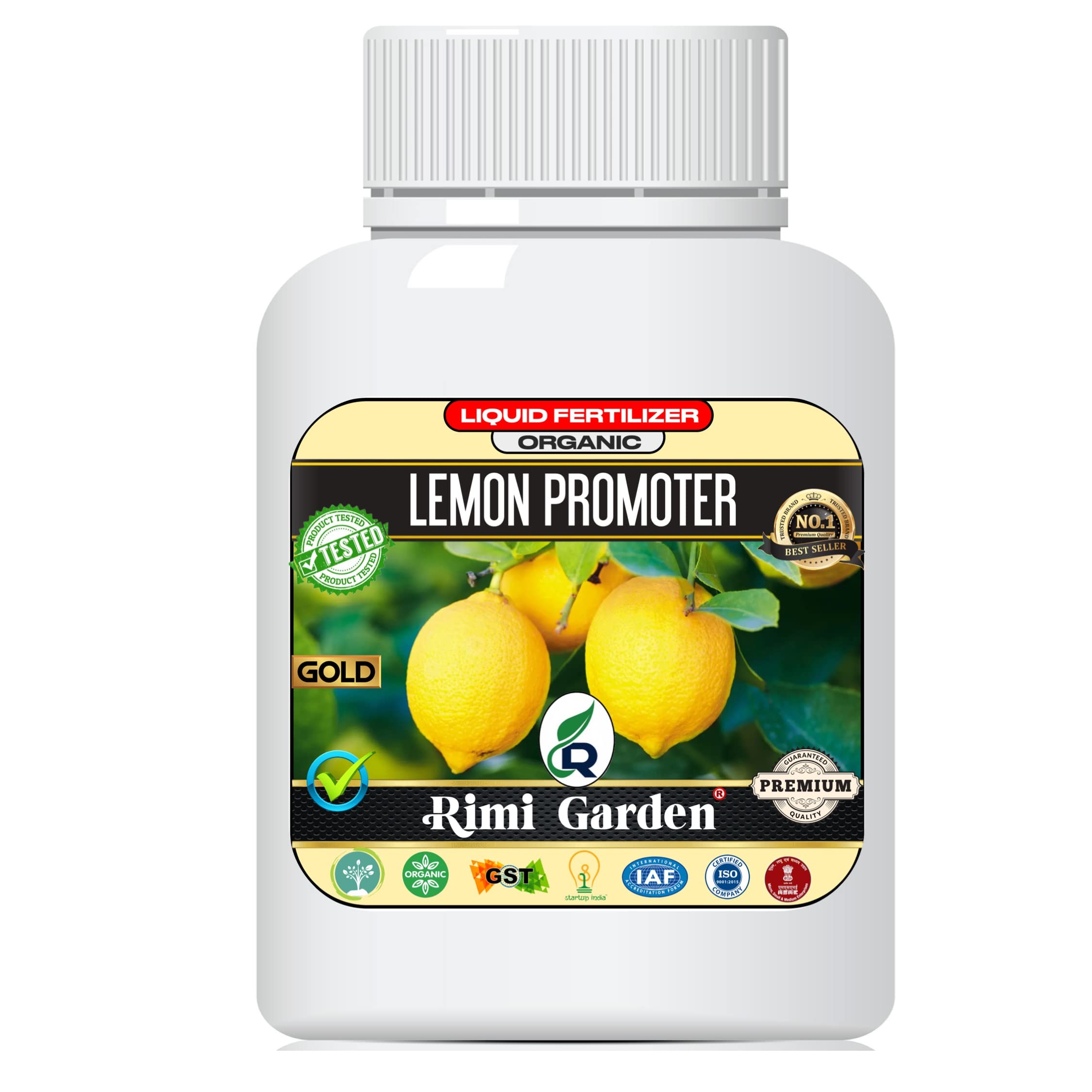 Rimi Garden® Lemon Promoter Fertilizer, Premium Essential Powerful Liquid Fertilizer for the Best Growth of All Types of Citrus Plants. (100 ml) (B0BP7MF38G) Amazon Price History, Amazon Price Tracker