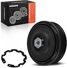 A-Premium Air Conditioner AC Compressor Clutch Pulley With Bearing Compatible with Subaru Outback, Legacy, 2010-2019, 2.5L 3.6L