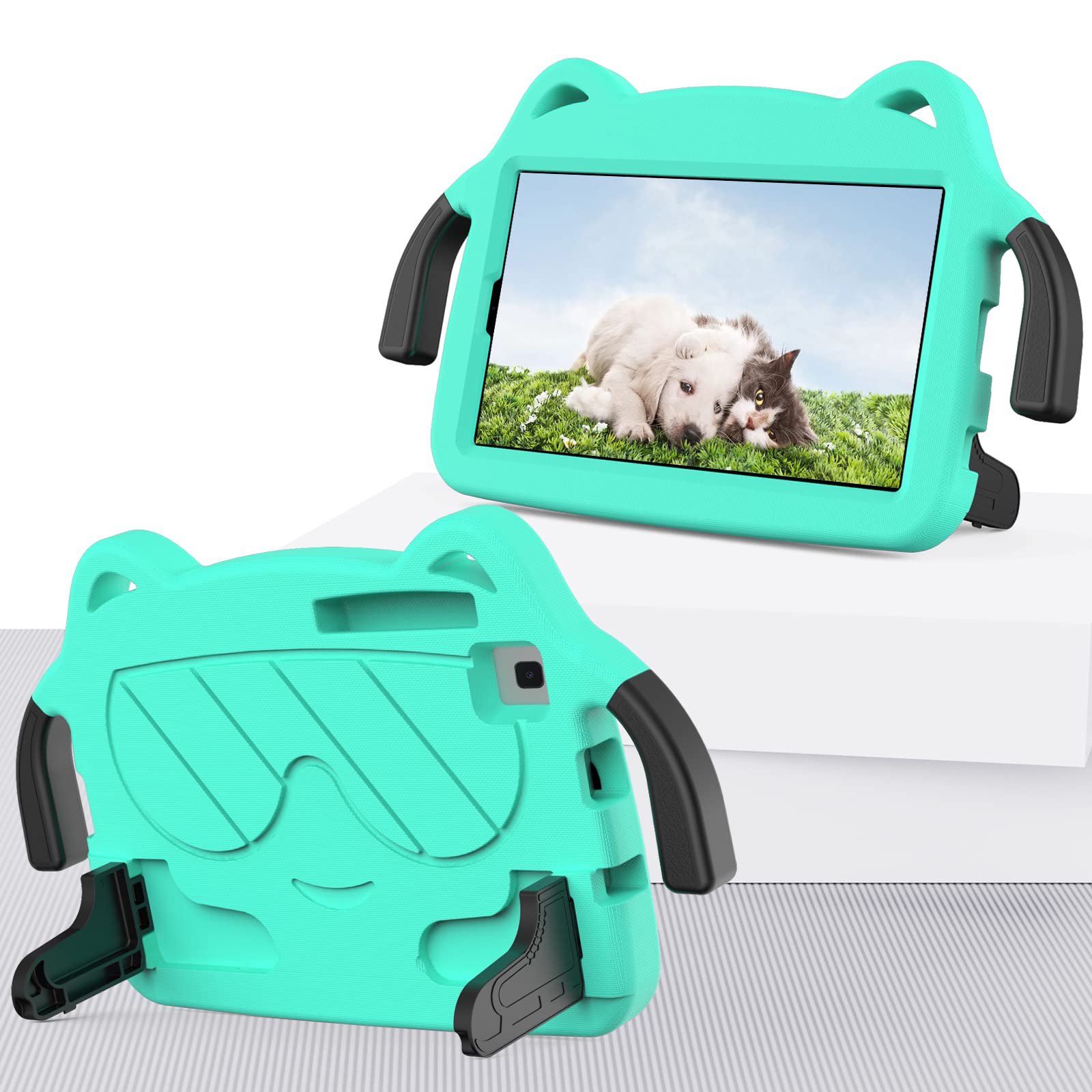 Funda para Samsung Tab A9 ligera de EVA y PC con correa para modelos SM-X110/X115/X117 8